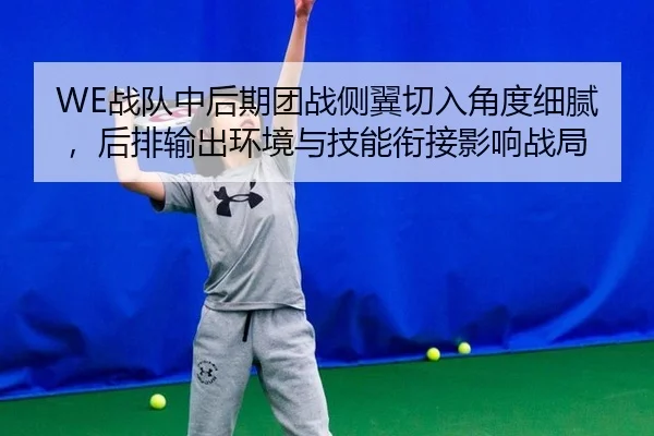 WE战队中后期团战侧翼切入角度细腻，后排输出环境与技能衔接影响战局
